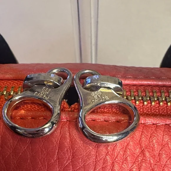 See By Chloe Pink and Black 2 Way Bag - Picture 3 of 9